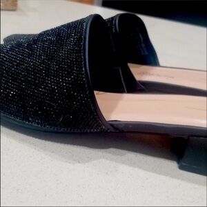 Sold. Brand new Bisou bisou size-9 low heel elegant mules. Sold.